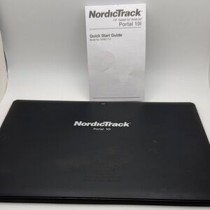 NordicTrack Portal 10i Black Tablet for exercise system we use the system.